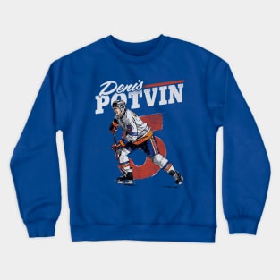 Denis Potvin New York I Retro Crewneck Sweatshirt